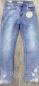 Preview: Jeans mit Blumen Design
